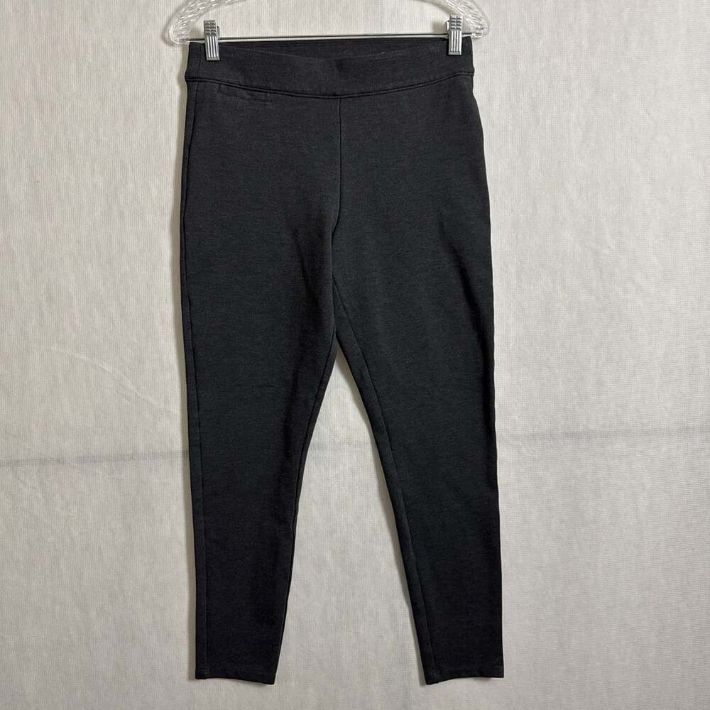 Soft Surroundings Women’s Size Small Gray Pull On Skinny Leg Ponte Pants